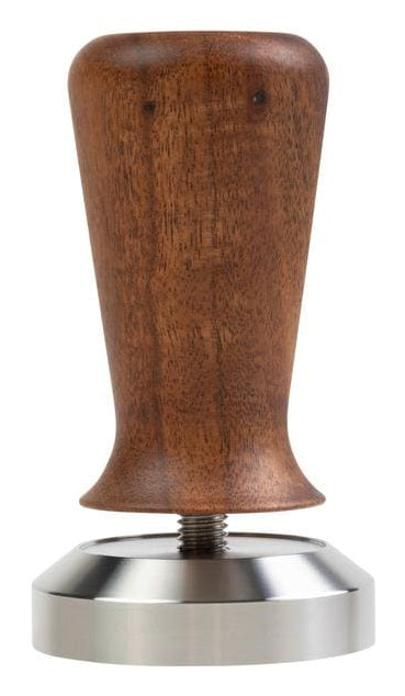 Furber. FURBER – Tamper Ø 5,3 × 5,3 cm, Akazienholz/Edelstahl, Braun/Silber
