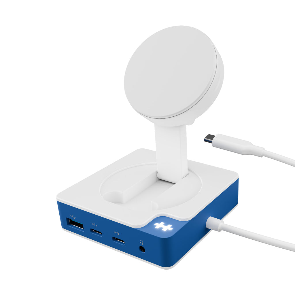 Targus HyperDrive Flex MagCharge USB-Hub – USB-C, 1× HDMI, 4× USB-A, 2× USB-C, 100 W PD, für Windows/Mac