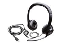 Logitech H390 – Duo Headset – USB‑A – Plug and Play – Schwarz