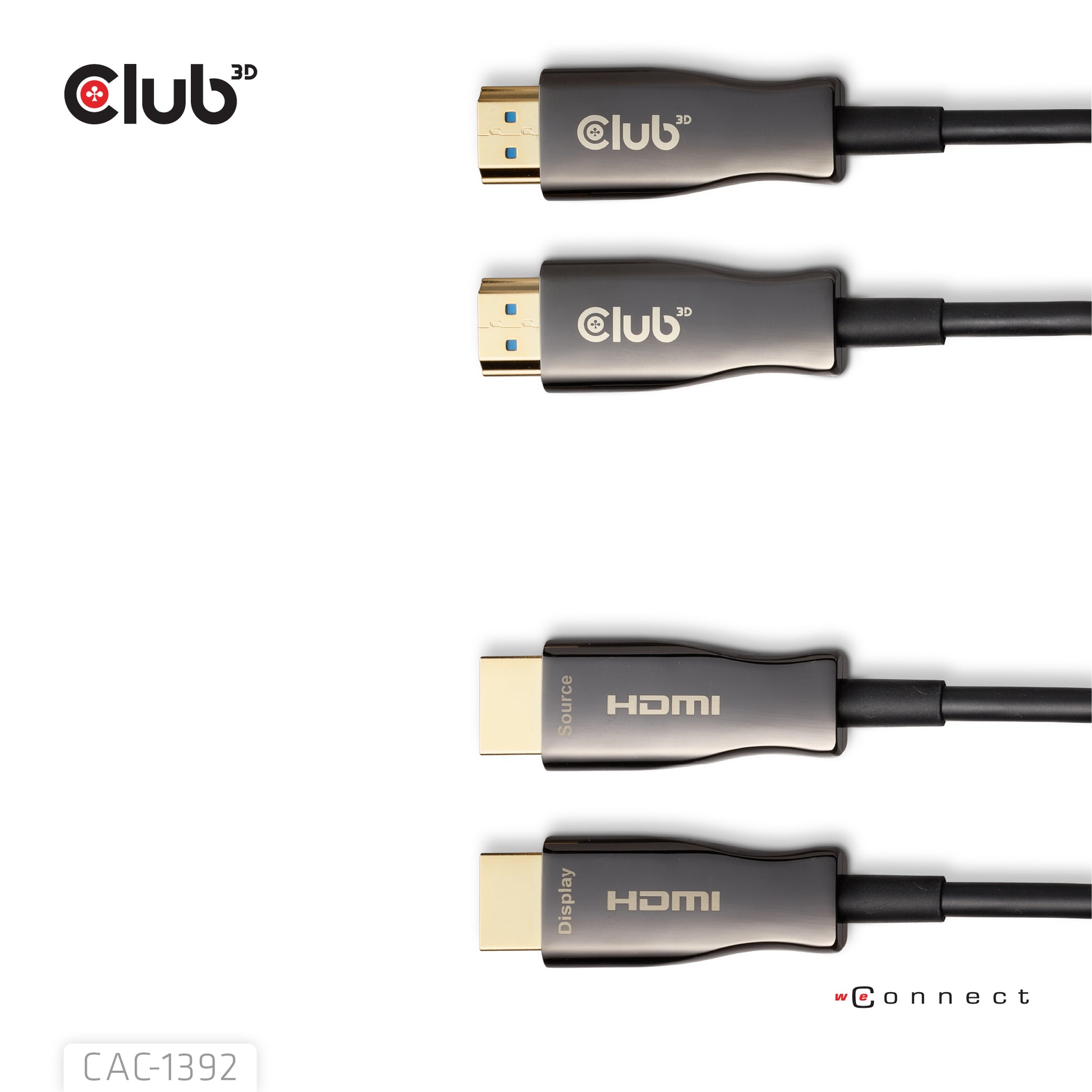CLUB3D Club 3D HDMI-Kabel, Schwarz, 2.1