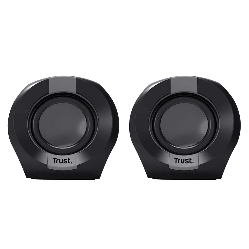 Trust Polo 2.0 – PC-Lautsprecher – 2.0, 4 W, 3,5 mm – Schwarz