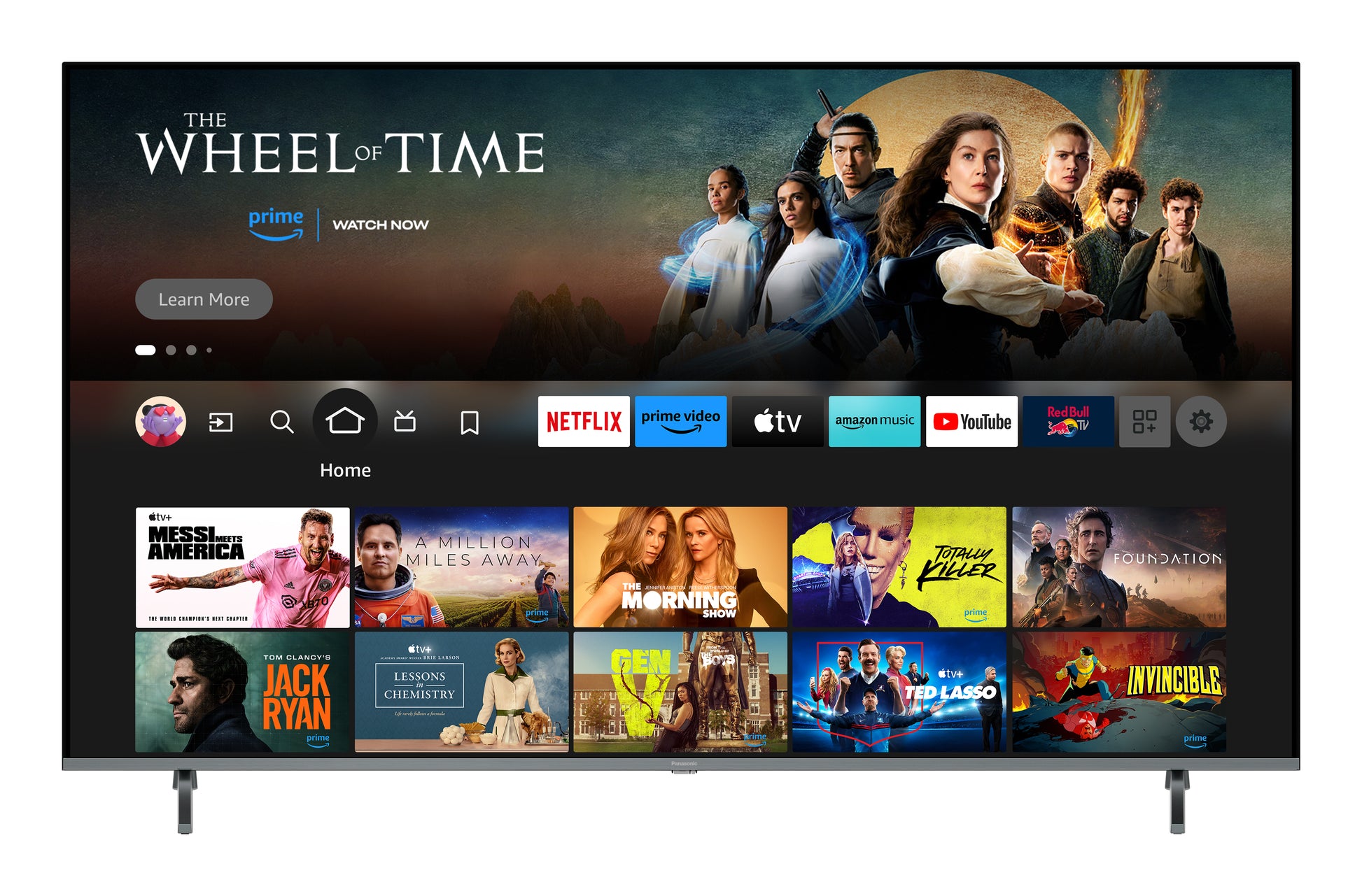 Panasonic TV – 65W95AEG, Mini-LED 4K, Schwarz