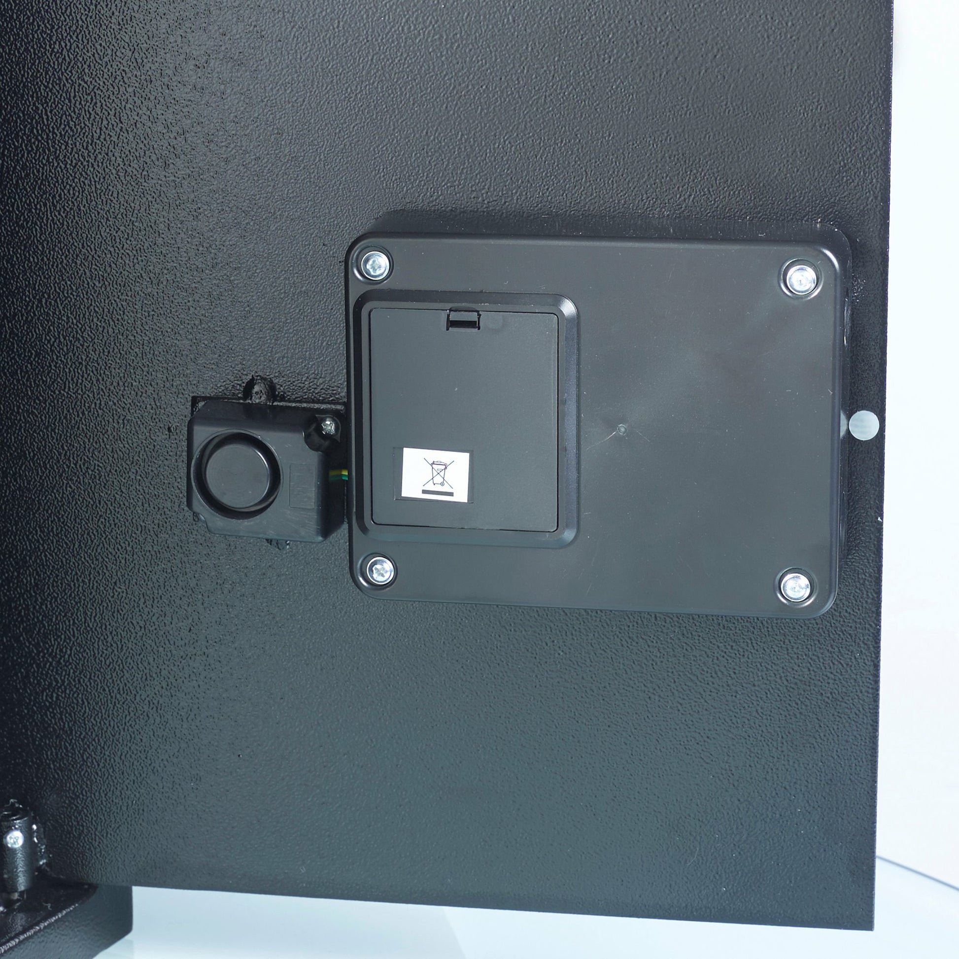 Yale Möbeltresor YLC/200/DB2 – Elektronik + Schlüssel – 24 l – Boden-/Wandmontage – Schwarz