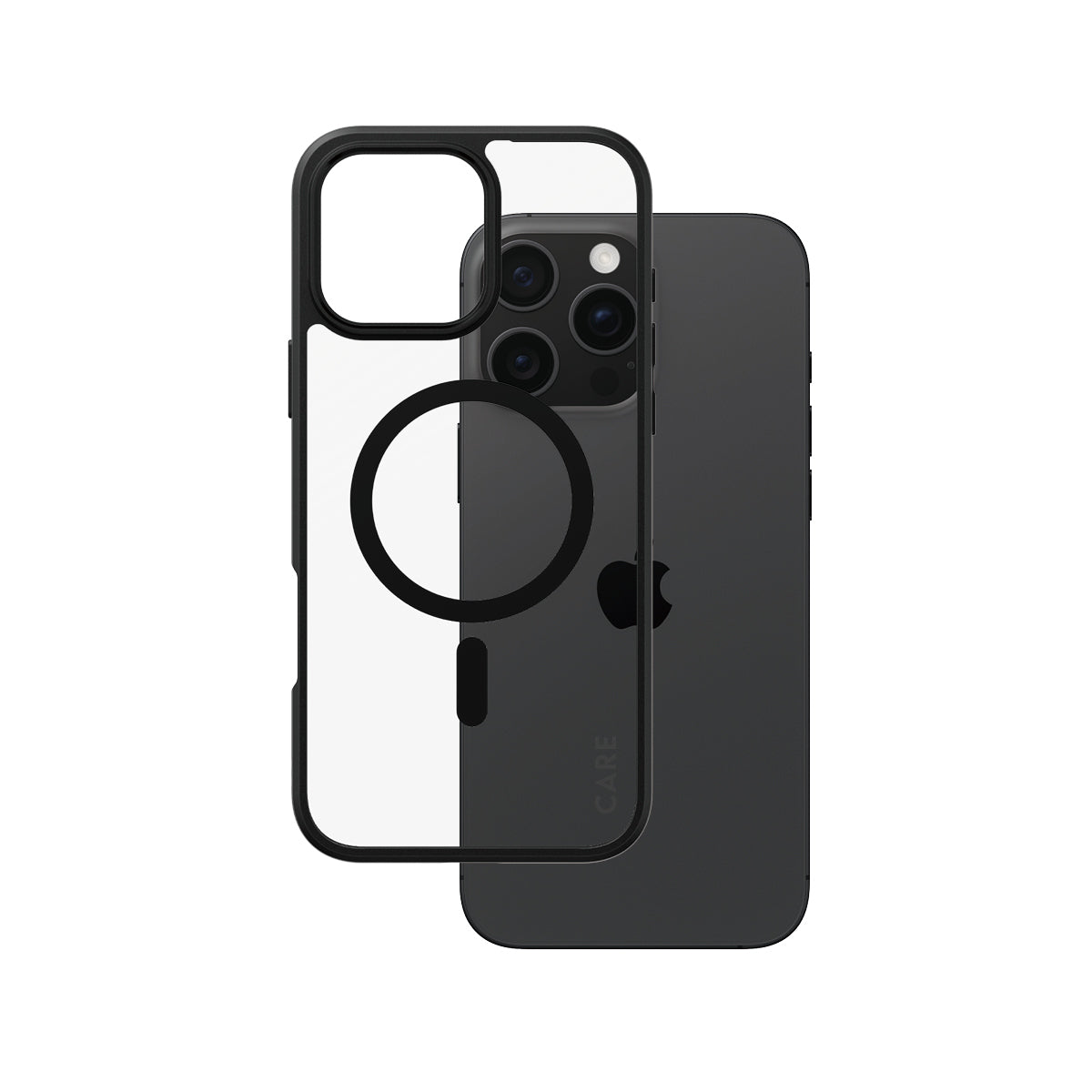 PanzerGlass CARE Flagship Backcover – für Apple iPhone 16 Pro Max, Transparent, bis 4,8 m sturzsicher