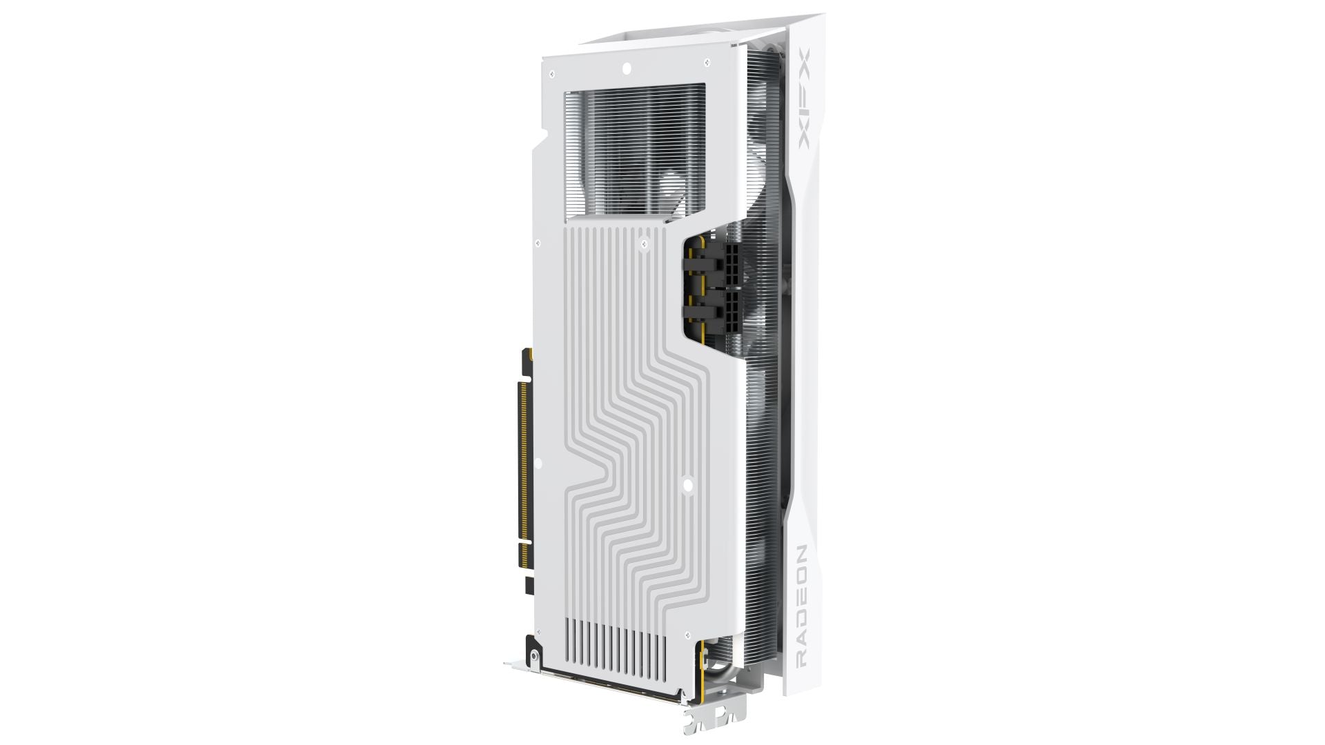 XFX RX 9070 SWIFT OC – PCIe Grafikkarte – 16 GB GDDR6, 256 Bit, 3×DP, 1×HDMI, PCIe 5.0, 2×8‑Pin, Weiss
