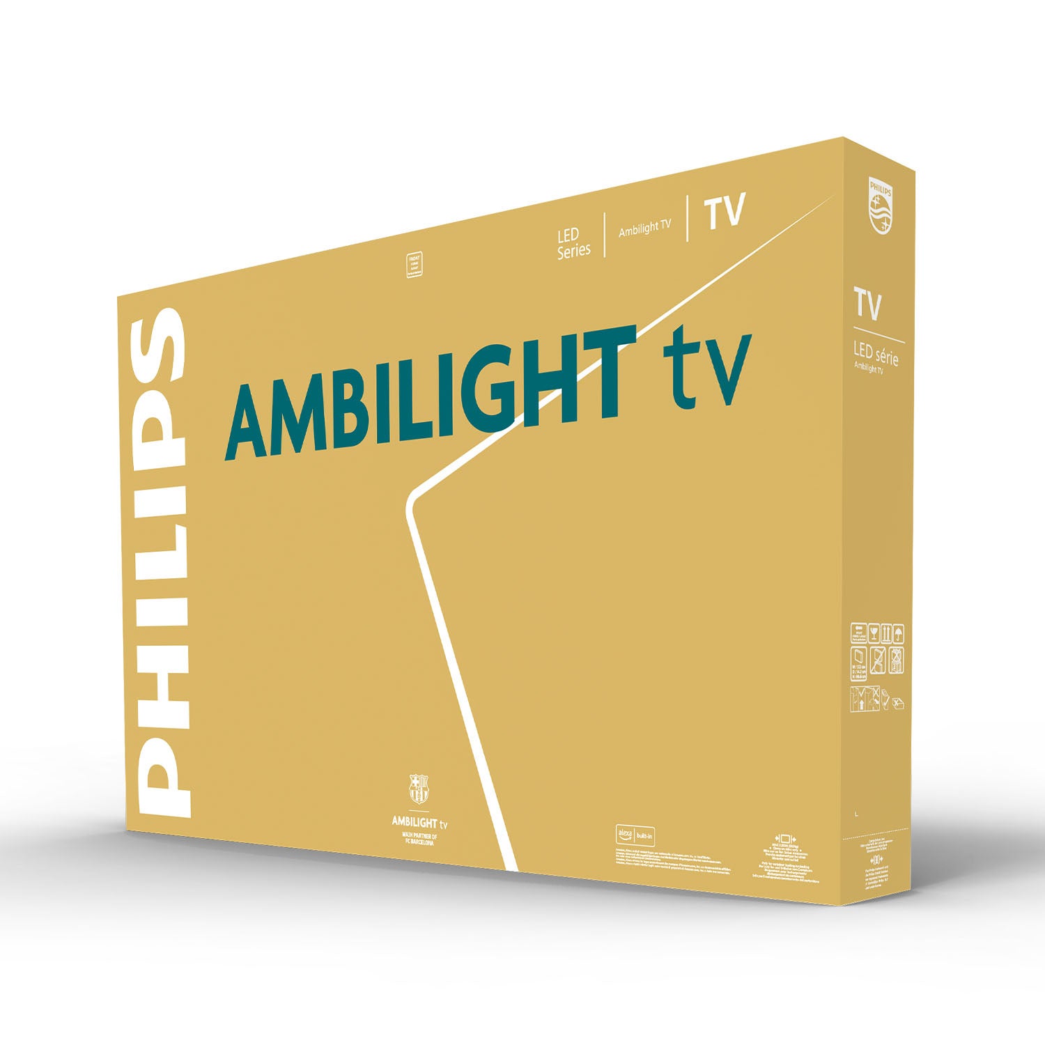Philips 65PUS8500/12 – 65" QLED UHD 4K, Titan OS, Ambilight (2025)