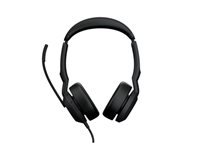 Jabra Evolve2 50 – Duo Headset (On-Ear) – USB-C/USB-A