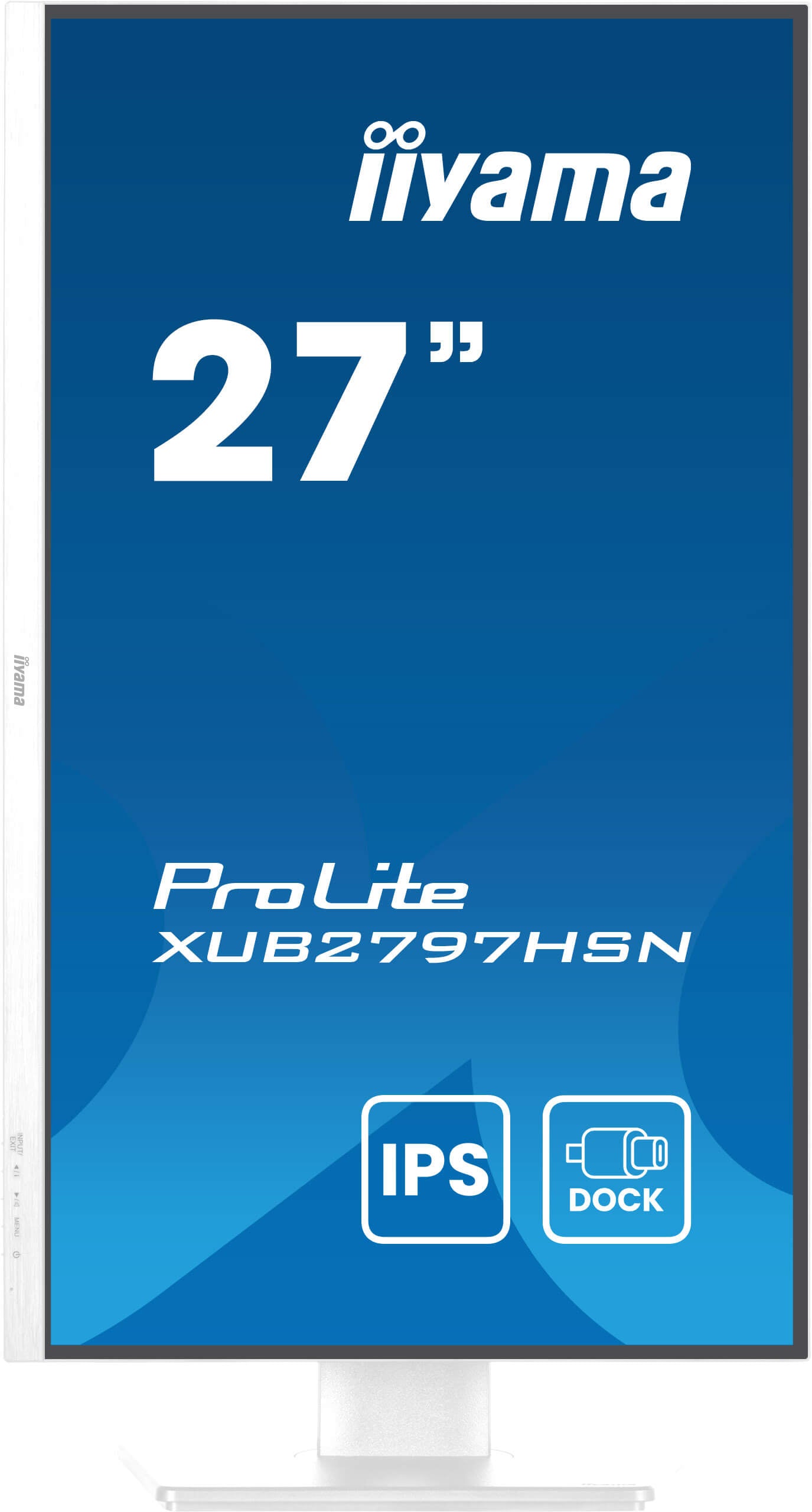 iiyama ProLite XUB2797HSN-W2 – Monitor, 27", 1920 × 1080 (Full HD), IPS, 300 cd/m²
