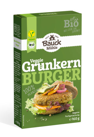 Bauck Mühle Bio Grünkern Burger-Mix – 160 g