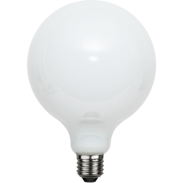 Star Trading LED-Leuchtmittel E27 Globe (G125) – Warmweiss 2700 K, 800 lm, 7,5 W – Transparent