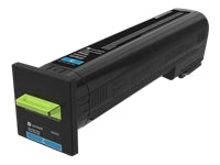 Lexmark Toner – Cyan, 17000 Seiten – für Lexmark CX820/CX825/CX860