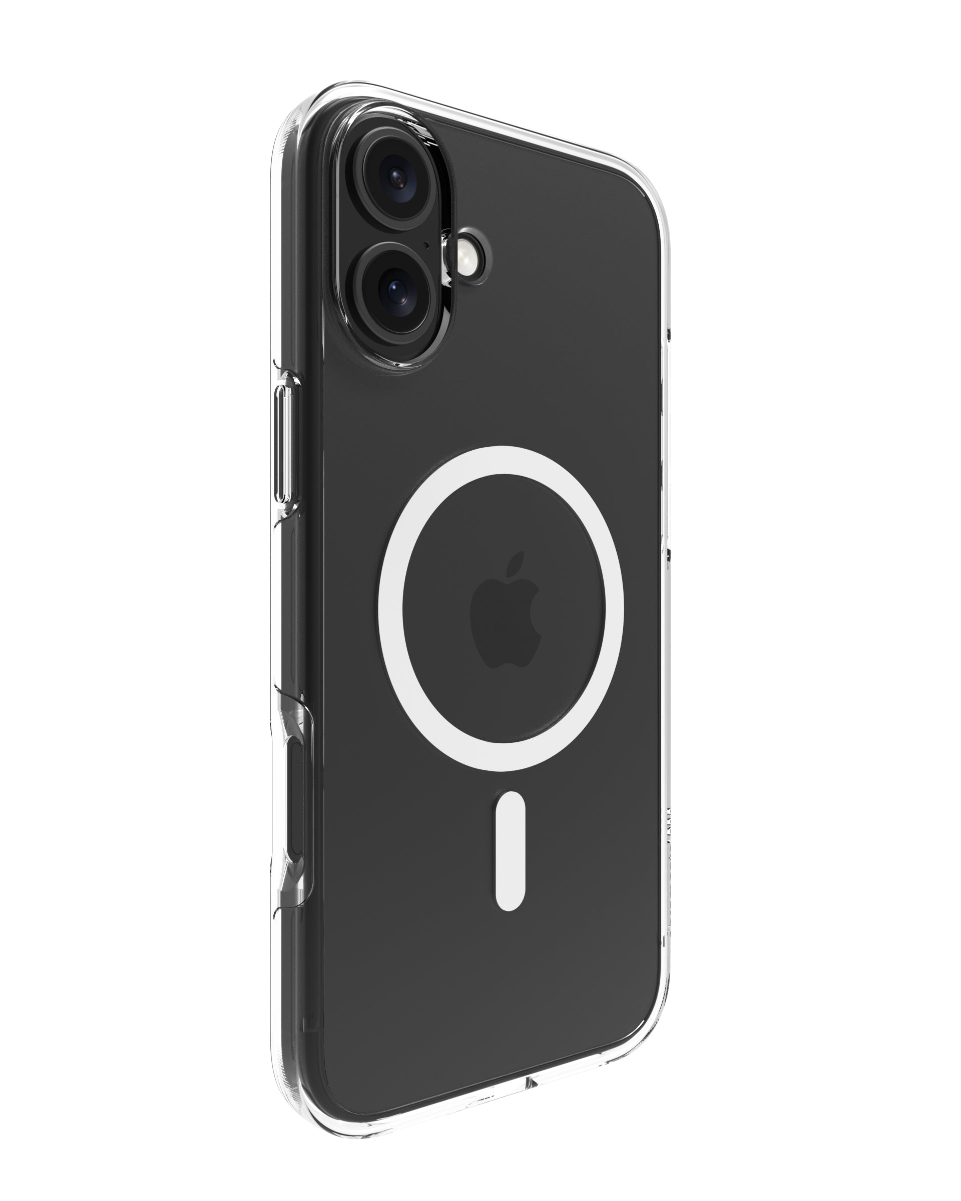 dbramante1928 Iceland Pro Backcover – für Apple iPhone 16, MagSafe, recycelter Kunststoff, transparent
