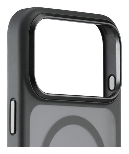 Black Rock Backcover – für Apple iPhone 17 Pro Max, MagSafe, PC+TPU, Schwarz
