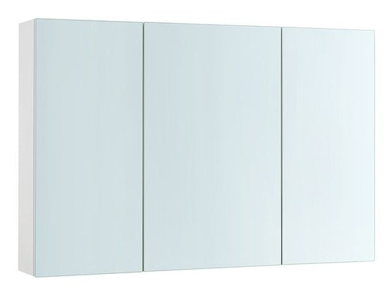 Vasagle Spiegelschrank – 90×15×60 cm, Spanholzplatte, Wandmontiert, Weiss