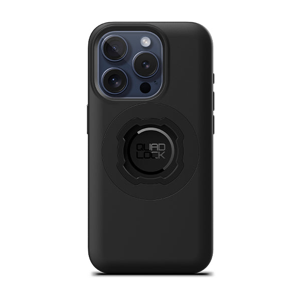 Quad Lock MAG Case Backcover – für Apple iPhone 15, MagSafe, TPU, schwarz