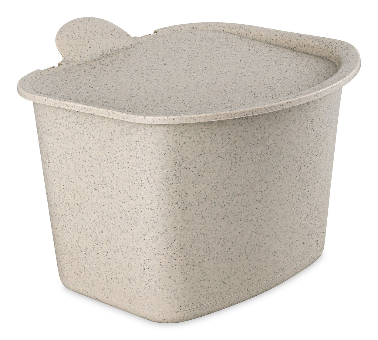 Koziol Komposteimer Bibo – 3 l – Kunststoff (biozirkulär) – Sand – BPA-frei