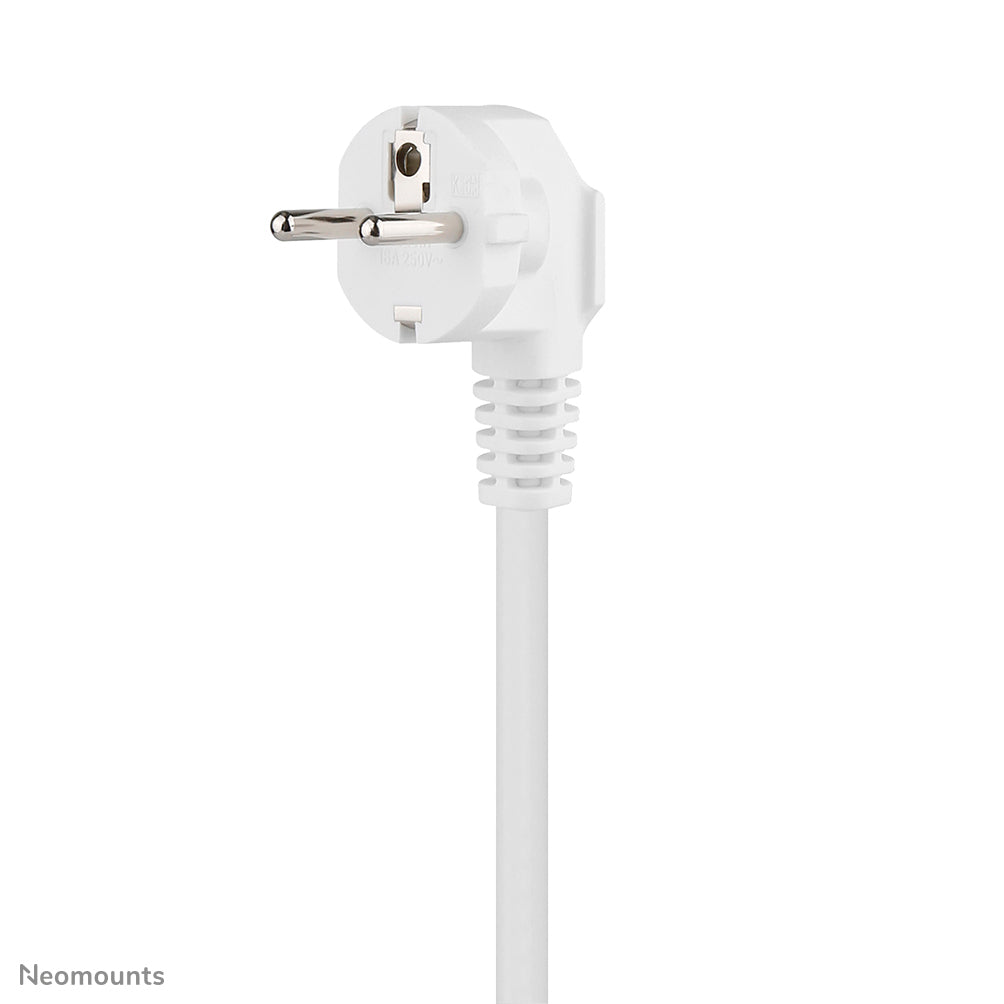 Neomounts DS22-840WH6 – Tischsteckdose, 3×230 V, 2× USB-A, 2× USB-C (Power Delivery), 1,4 m, Weiss