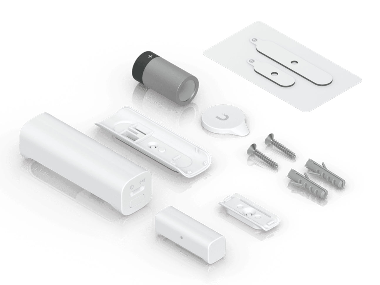 Ubiquiti Tür-/Fensterkontakt, Funk, CR123A – Weiss (3er-Pack)