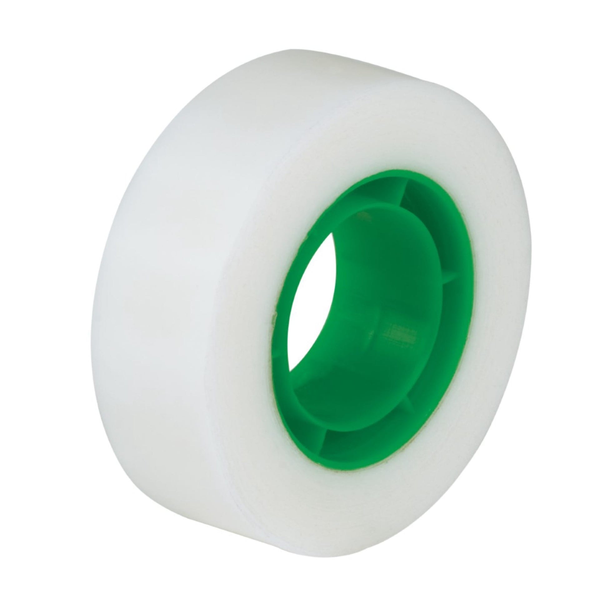 Q-Connect Büro-Klebeband – matt, 19 mm × 33 m, transparent, Kern Ø 27 mm, 8 Rollen