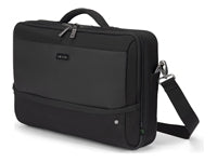 DICOTA Notebook-Tasche bis 16" – abschliessbar, Recyceltes Polyester – Schwarz