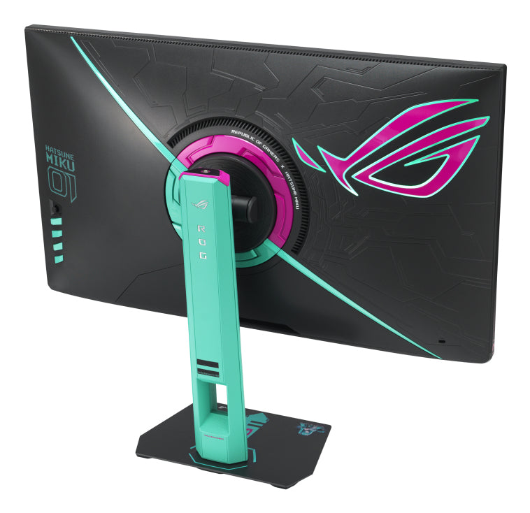 ASUS ROG Strix XG27ACMEG-G Hatsune – Monitor, 27", 2560 × 1440 (WQHD), LCD, Mehrfarbig