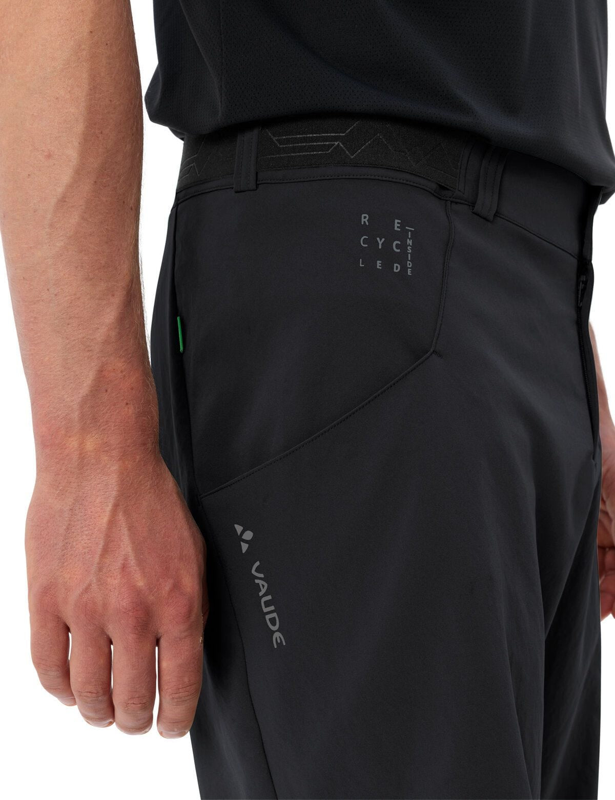VAUDE Herren-Bermuda Loamer – schwarz, Grösse S