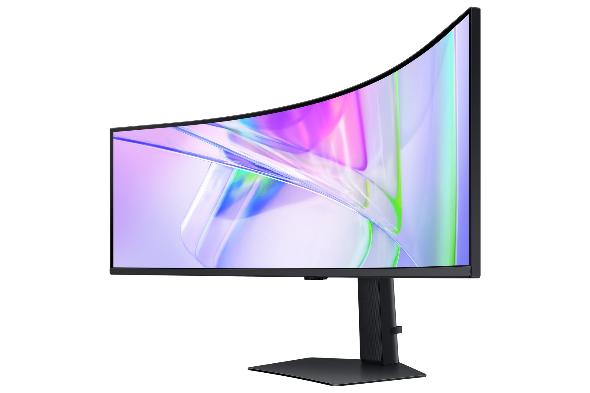 Samsung Curved 49 – Monitor, 49", VA, 120 Hz, 350 cd/m², KVM, USB-C, Curved, VESA 100 × 100, Schwarz