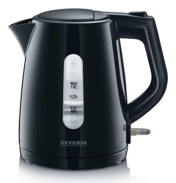 Severin Wasserkocher – 1 l, Schwarz, WK 3410