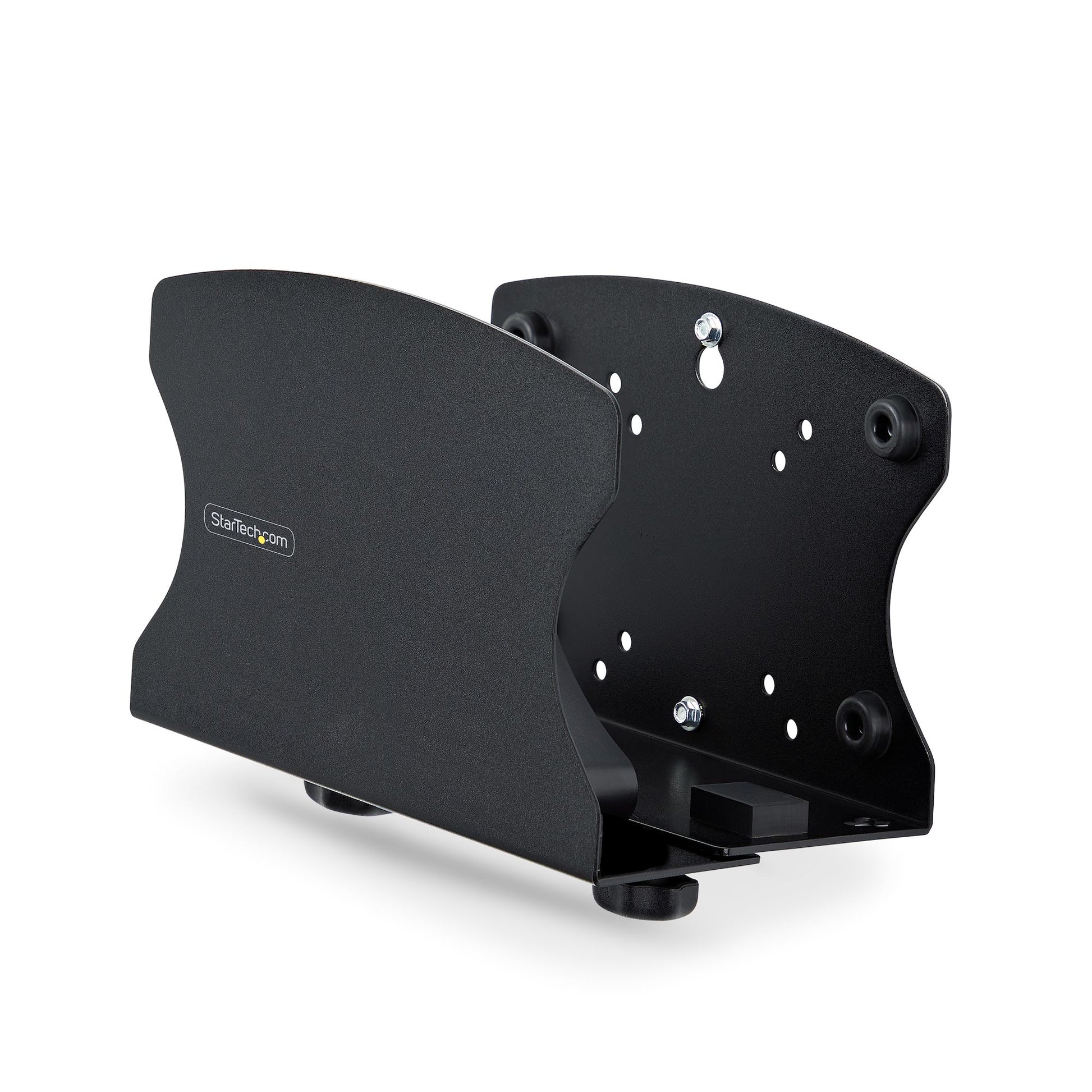 StarTech.com Monitor-Wandhalterung – bis 18 kg – Schwarz – für Desktop-Gehäuse 5–20 cm