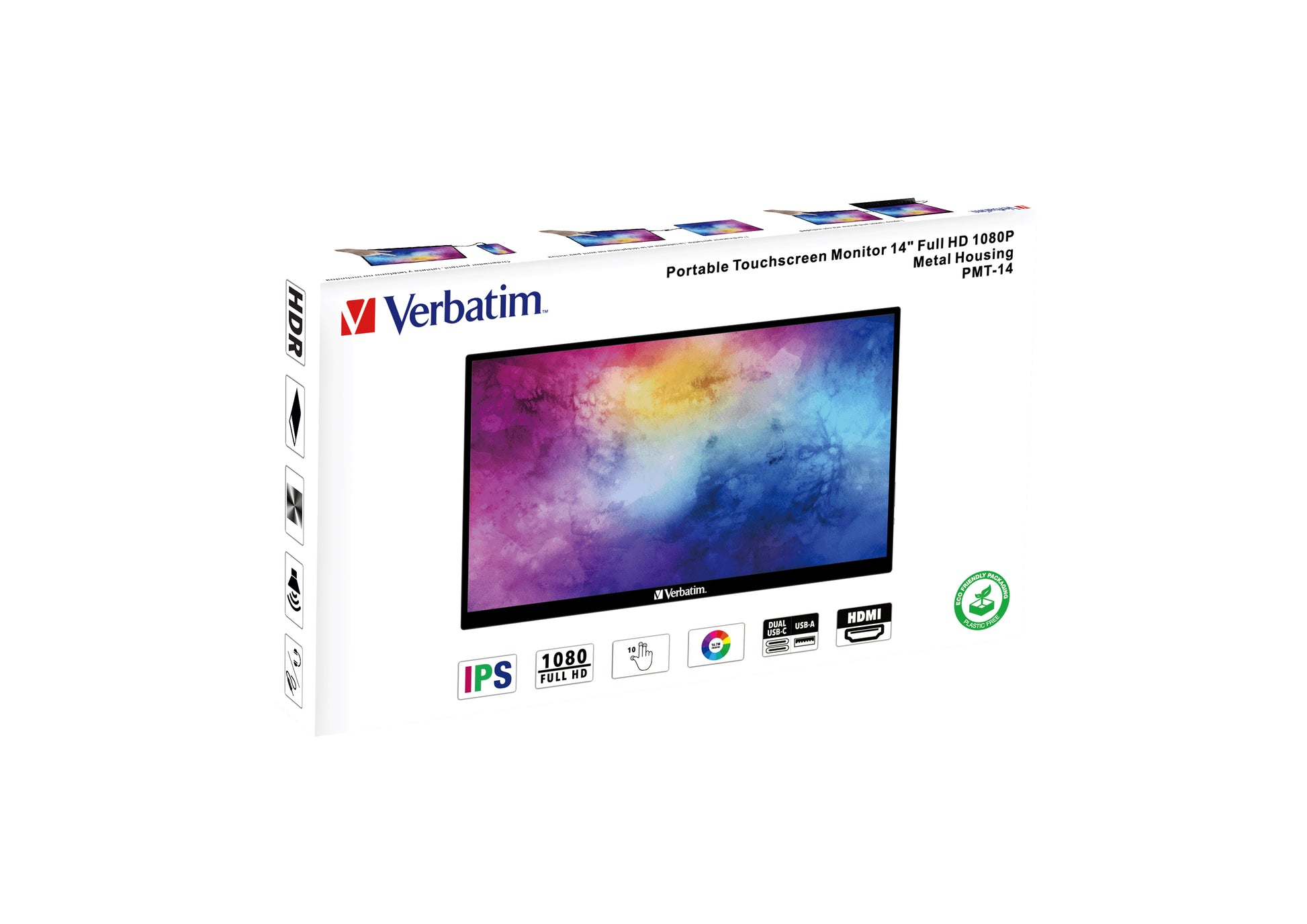 Verbatim Portabler Touchscreen Monitor 14