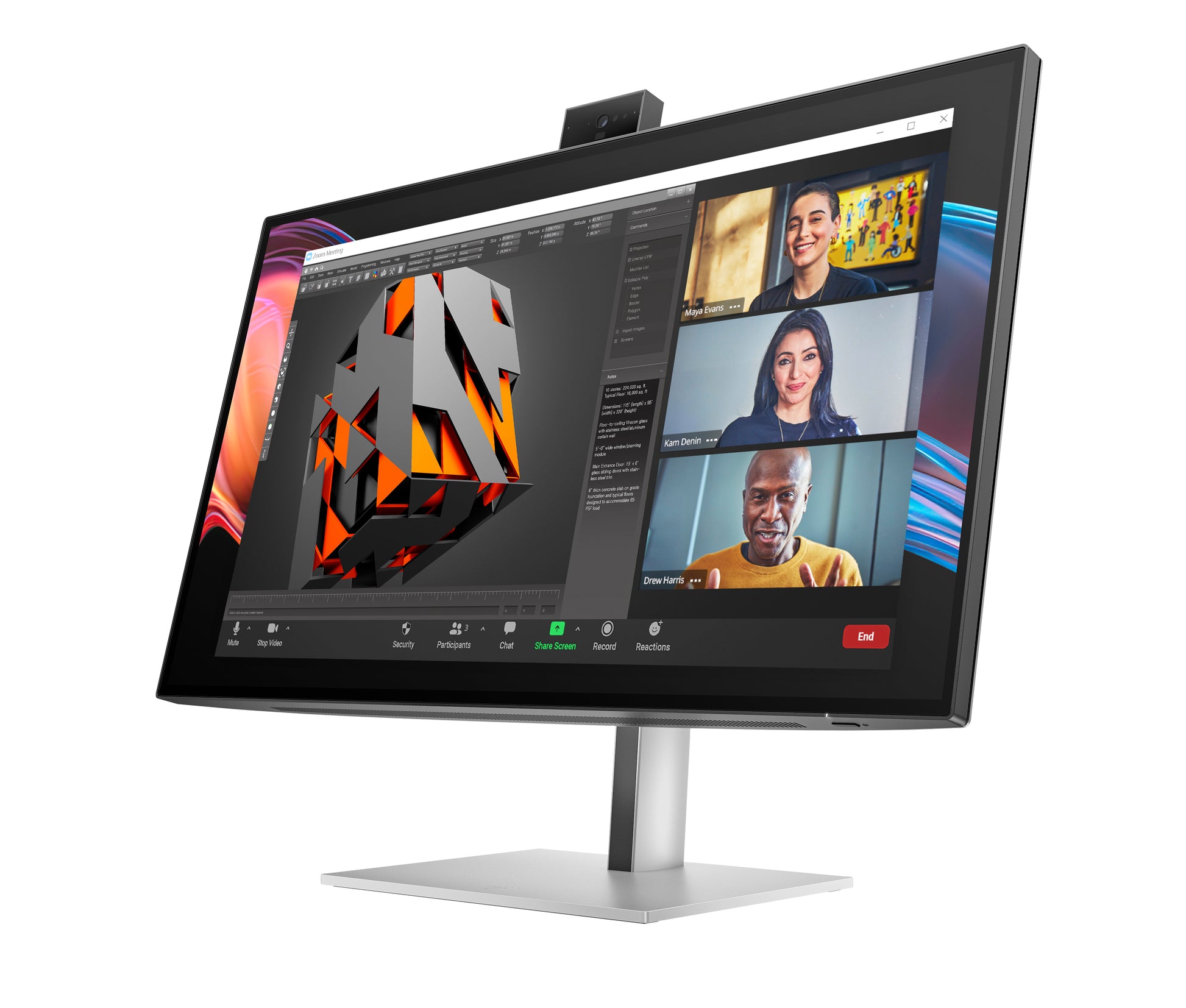 HP Series 7 Pro 727pm – Monitor, 27", 3840 × 2160 (UHD 4K)