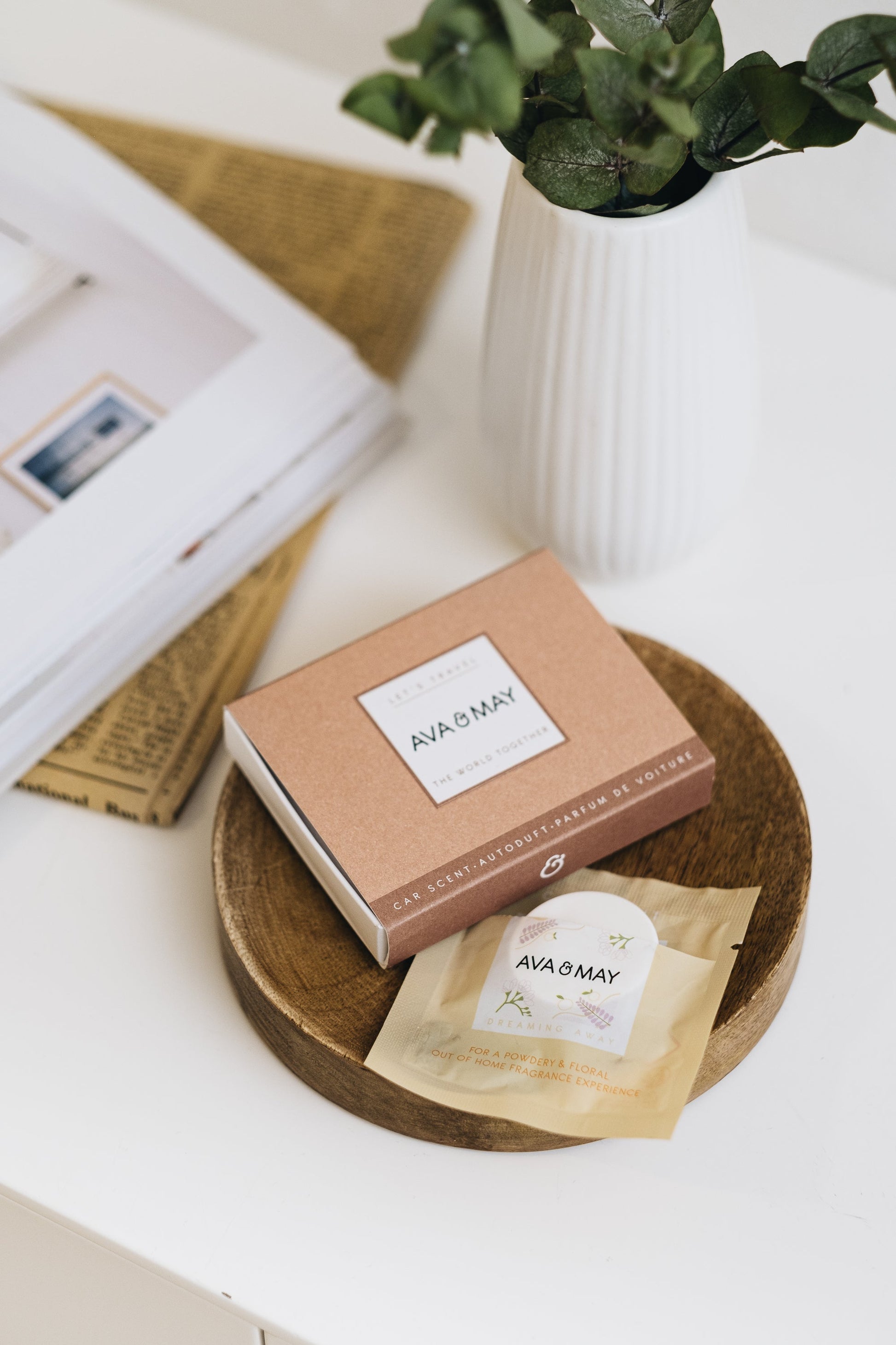 AVA & MAY Soothing Mind – Auto-Lufterfrischer Duftkartusche, 28 Tage
