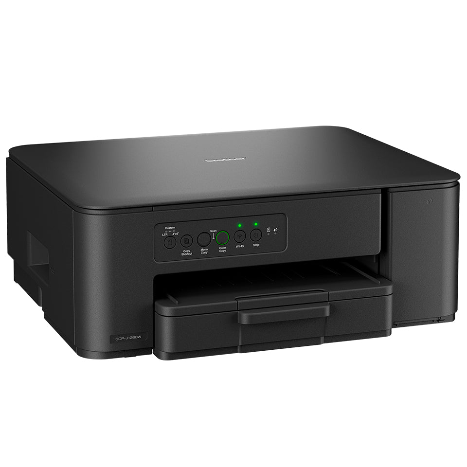 Brother DCP-J1260W – Farbtintenstrahl-Multifunktionsdrucker, A4, 3-in-1, Duplex, WLAN, AirPrint, Mopria