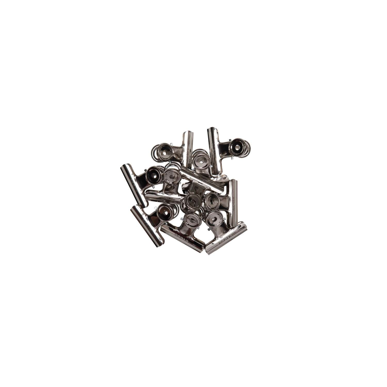 MAUL Büroklammern – 50 × 28 mm – Metall – Silber – 10 Stück