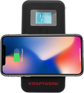 KRAFTWERK 506.001.100 Powerbank 37'000 mAh – schwarz, für Auto, Motorrad & LKW