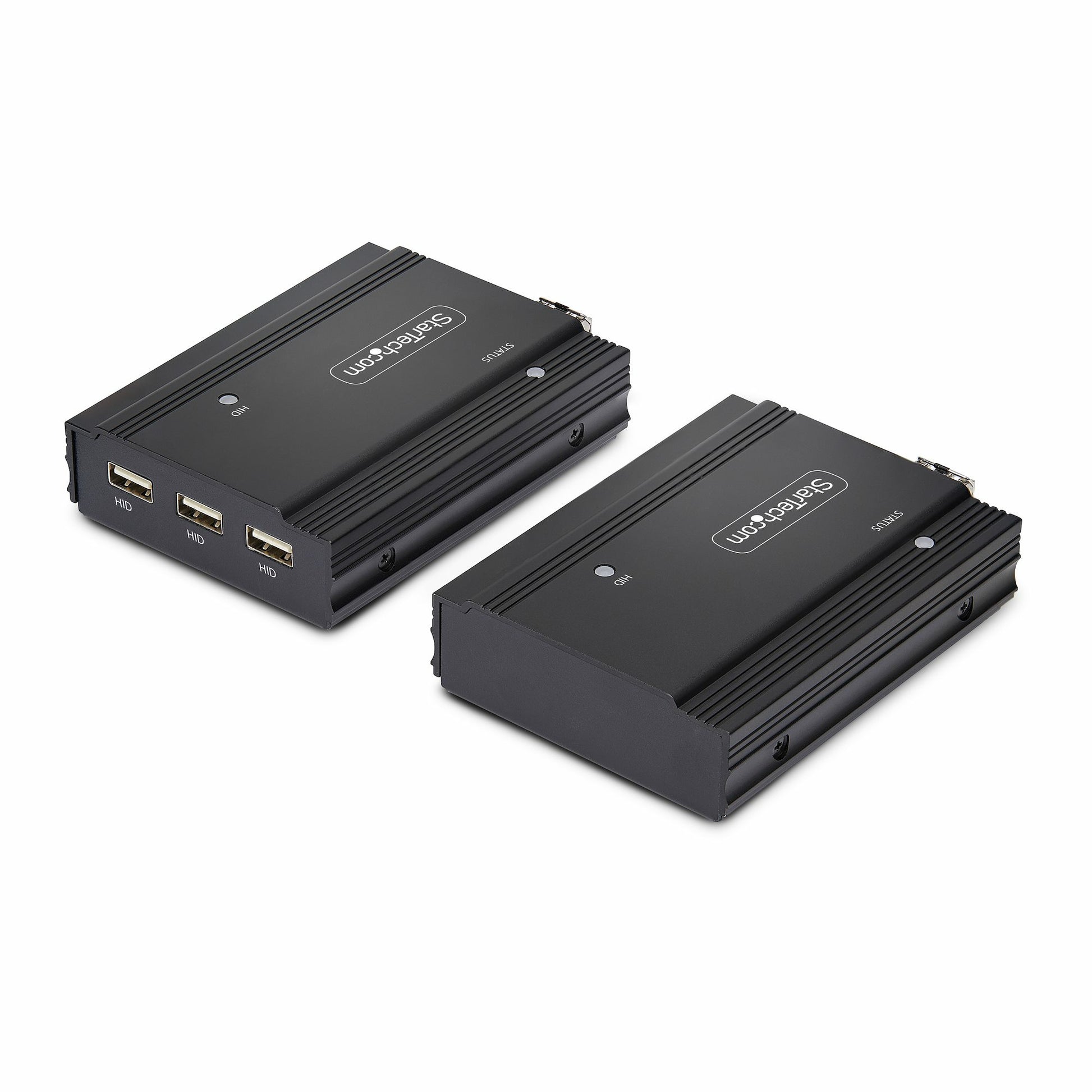 StarTech.com DP KVM Extender Kit – KVM-Extender – DisplayPort – 4K @ 60 Hz, 300 m, Sender & Empfänger, Schwarz