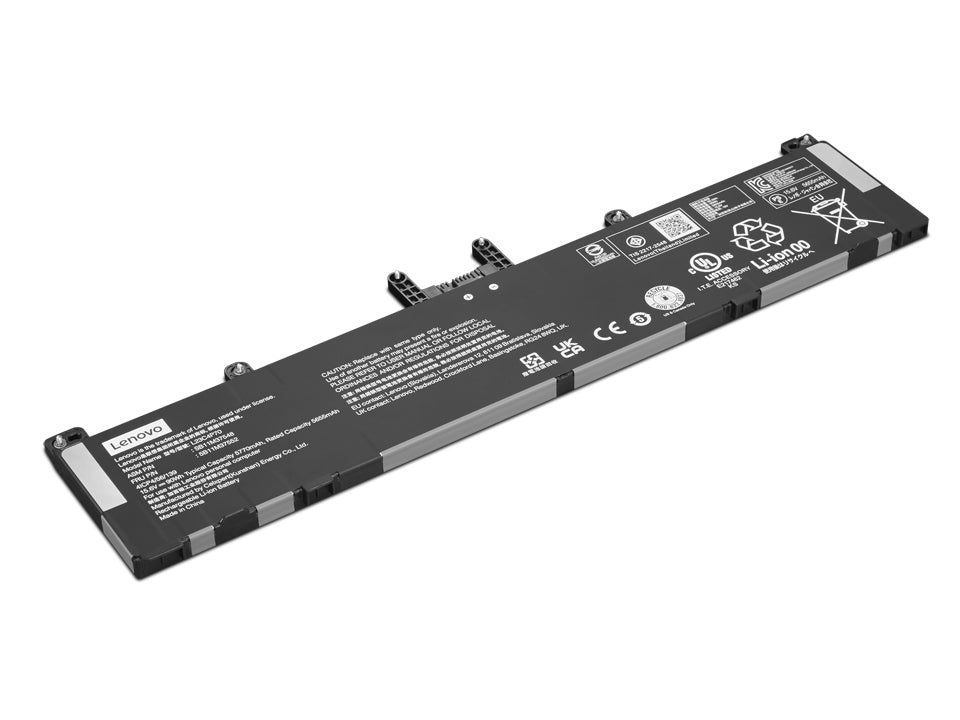 Lenovo Notebook-Akku – für ThinkPad P1 (G7) – 90 Wh, 15,6 V (4 Zellen) – Schwarz