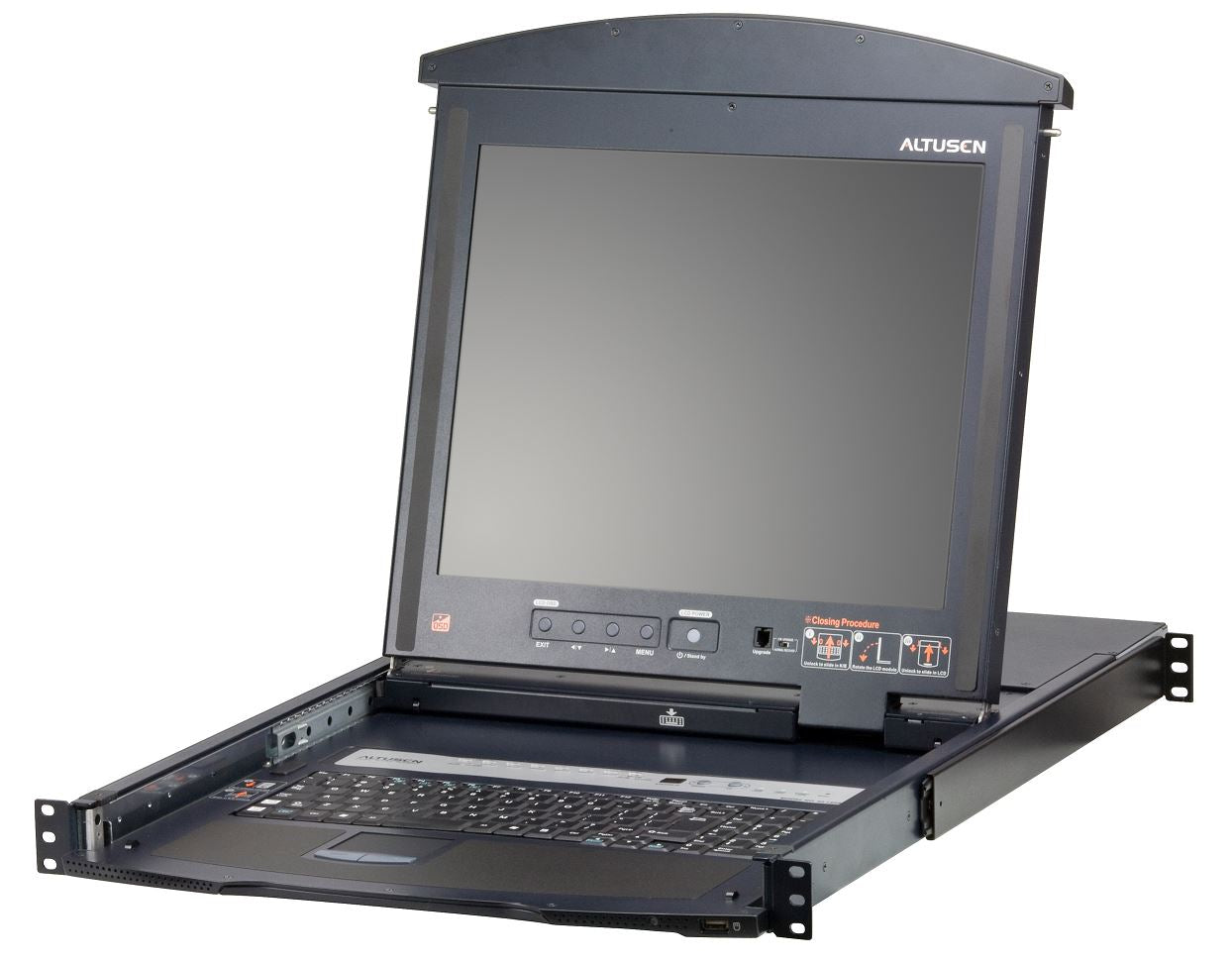 ATEN KL1516AM KVM-Switch – VGA/USB/PS/2, 3× USB-A, für Windows/Mac/Linux