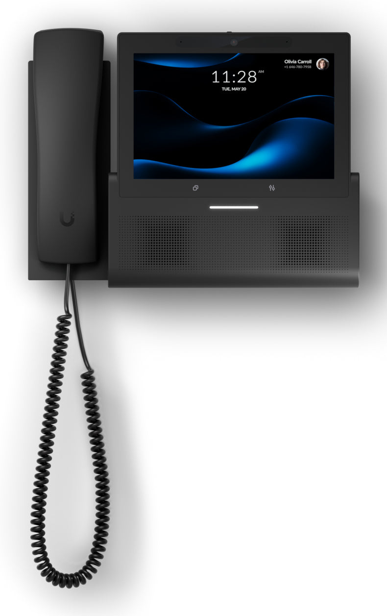 Ubiquiti UniFi Talk G3 Touch – IP-Videotelefon, 7" Touch, WLAN/BT, Gigabit, PoE, für G3 Wireless Handset