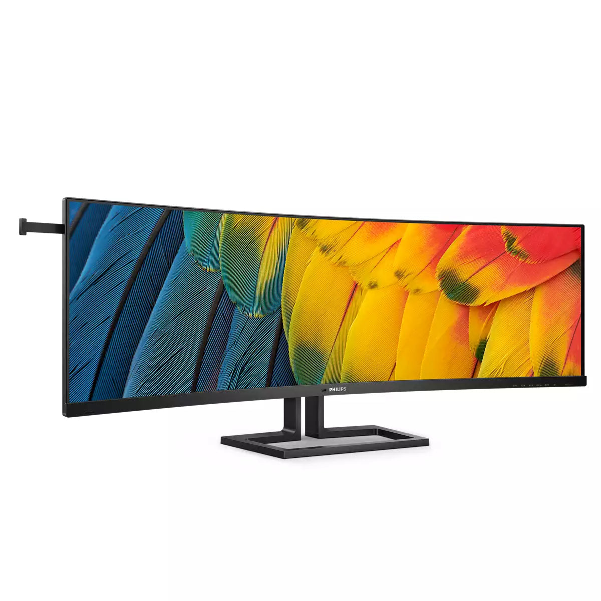 Philips 45B1U6900C/00 – Monitor, 44,5", 5120 × 1440, VA, 75 Hz, 450 cd/m², USB-C, KVM, VESA 100 × 100, Schwarz