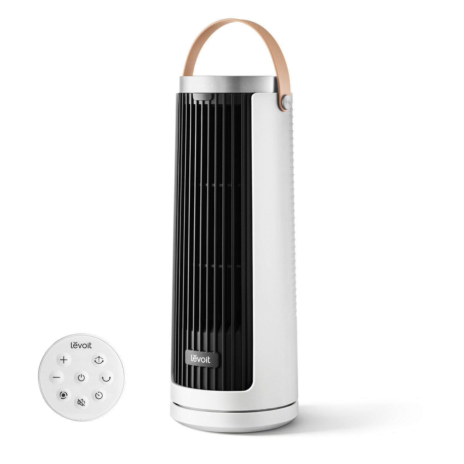 Levoit Turmventilator LTF-F132B-WEUR – 19 W, 5 Stufen, oszillierend, Timer, Fernbedienung, 20 dB(A)