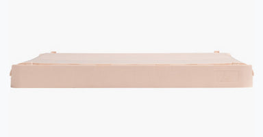 Exacompta Skandi Aufbewahrungsbox A4+ – klappbar, stapelbar, 375 × 40 × 275 mm, hellrosa, Kunststoff