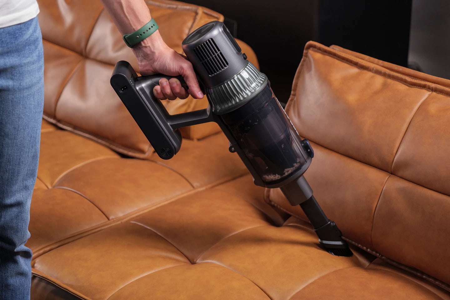 Trisa Akkustaubsauger Quick Clean Professional T2142, 2-in-1 – 90 min, 300 AW, Behälter 0,6 l