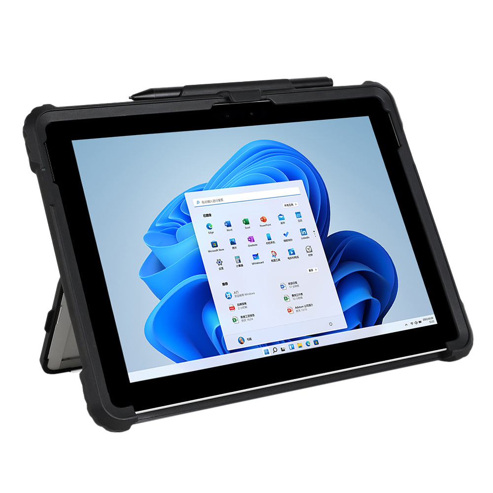 InfoCase Tablet-Hülle für Microsoft Surface Pro 9 13" – Schwarz, Durchscheinend