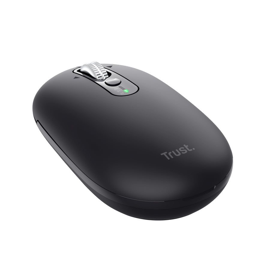 Trust Seron Slim Multi – Maus – Kabellos (Bluetooth/2,4 GHz), 3200 DPI, beidhändig