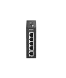 D-Link DIS-100E-05 – Unmanaged Switch – 5× Fast Ethernet (10/100), Hutschiene