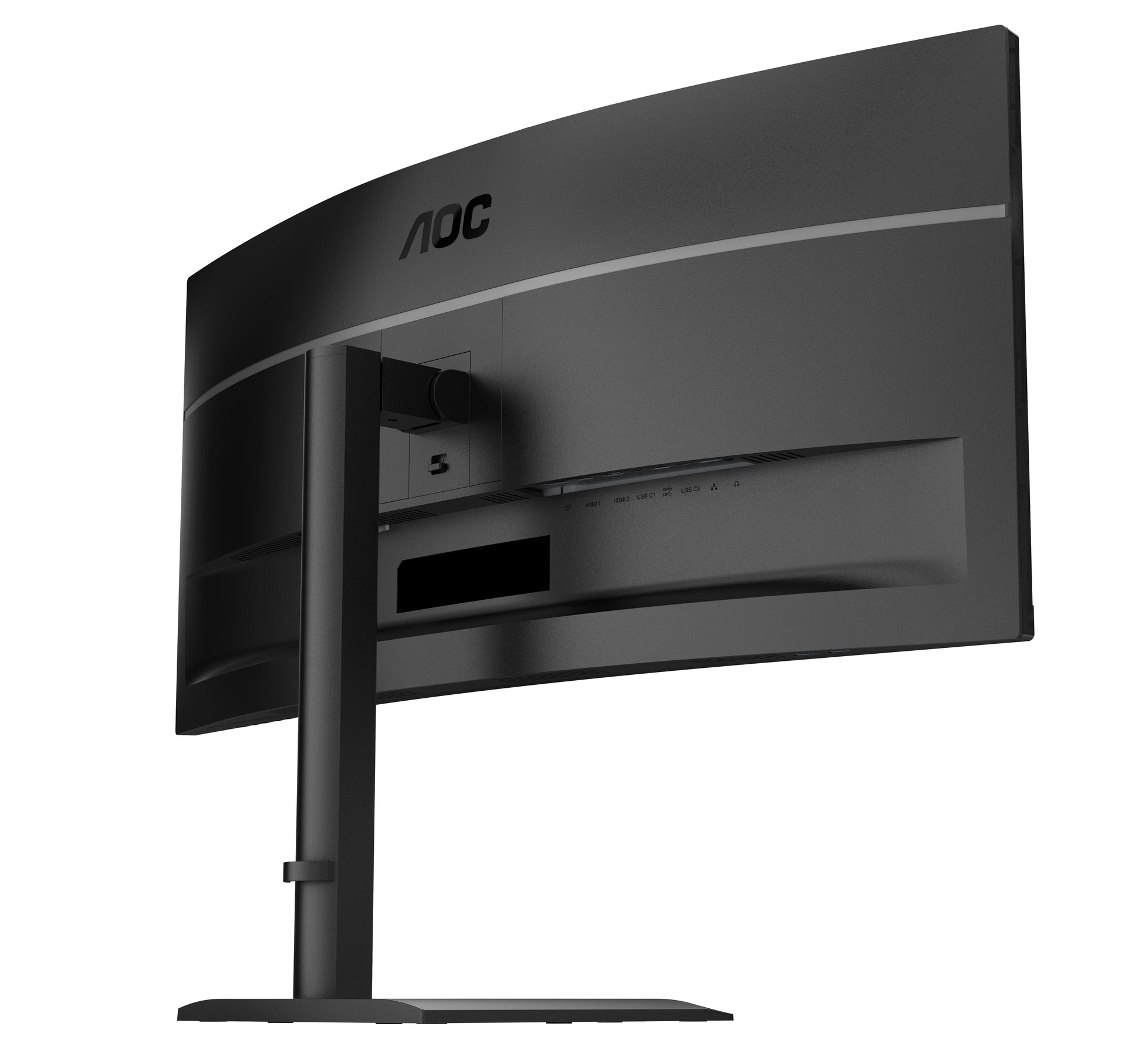 AOC CU34E4CV – Monitor, 34" 3440 × 1440 (UWQHD), VA, 120 Hz, Gebogen, KVM, VESA 100 × 100, Schwarz