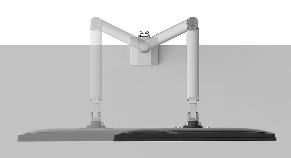 Neomounts DS70-250SL1 – Monitorarm Tischhalterung – Klemme/Durchführung – 17–35" – VESA 75×75/100×100 mm – bis