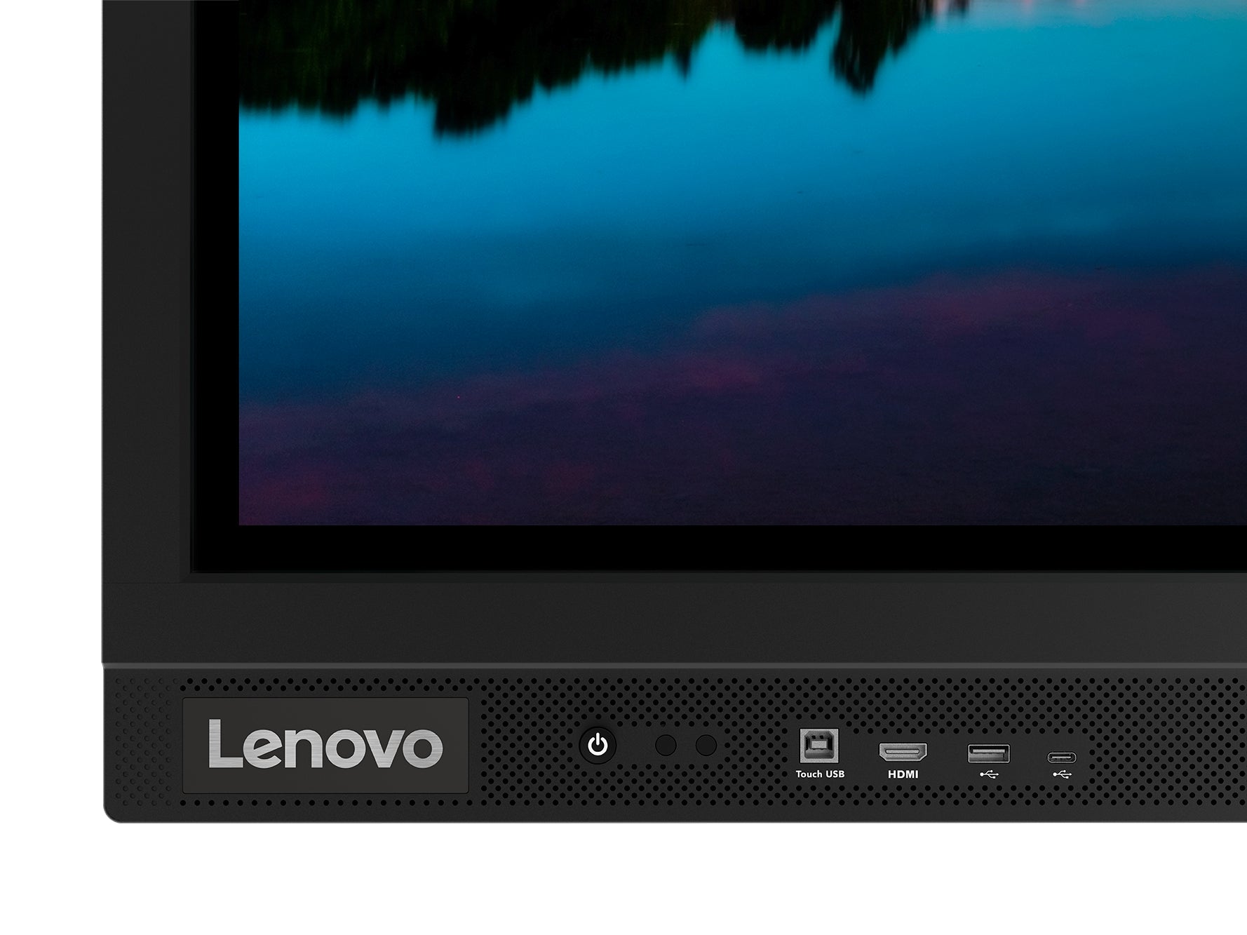 Lenovo ThinkVision T86 – 85,8" Touch, 3840 × 2160 (4K), VA, Webcam, LAN