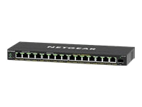 NETGEAR GS316EP – Managed Switch – 15× 1G, 1× SFP, PoE+, PoE-Budget 180 W